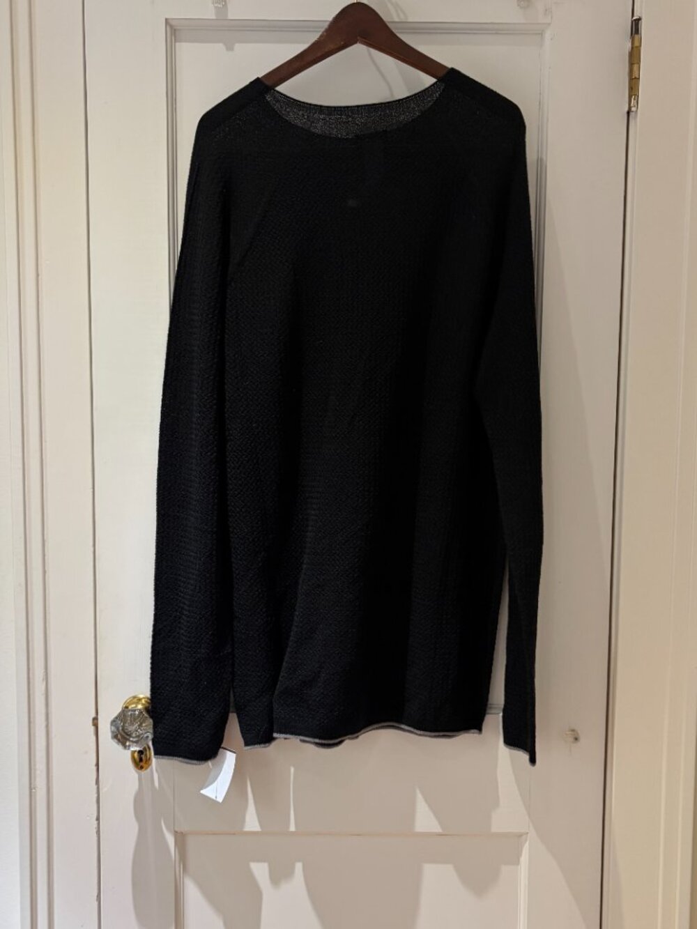 Patagonia Capilene® Air Crew Style # 36516 Size XXL Black Merino Wool Blend NWOT - Picture 3 of 7
